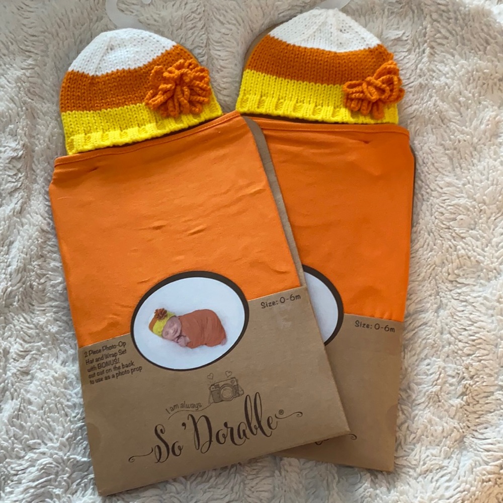 Halloween infant swaddles